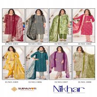 nikhar vol 10 by suryajyoti cotton print readymade salwar suit