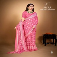 kiyra meher amazing print dull moss best saree online