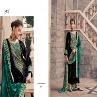 esta designs ora elegant style silk velvet 3pcs winter collection