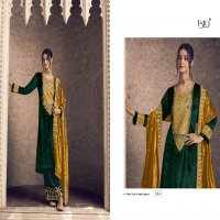 esta designs ora elegant style silk velvet 3pcs winter collection