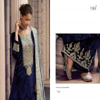 esta designs ora elegant style silk velvet 3pcs winter collection