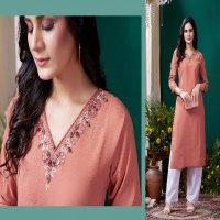 Moksh Giva Vol-1 Wholesale Maaza Cotton Hand Work Long Kurtis