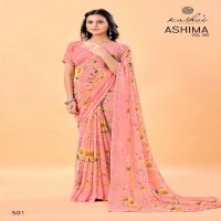 Kashvi Ashima Vol-5 Wholesale Georgette Fabrics Indian Sarees