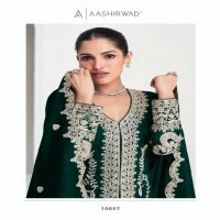 Aashirwad Aarohi Wholesale Premium Silk Ready Made Designer Suits