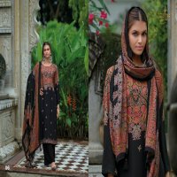 Rang Fashion Nishqa Wholesale Pure Wool Print With Hand And Kont Work Winter Suits