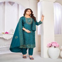 Krishna Ankita Vol-2 Wholesale 14 Kg Reyon Kurtis With Pant And Dupatta