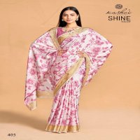 Kashvi Shine Vol-4 Wholesale Viscose Crepe Silk Sarees