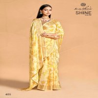 Kashvi Shine Vol-4 Wholesale Viscose Crepe Silk Sarees