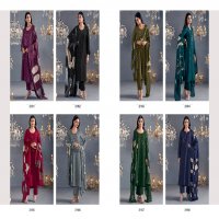 Kimora Heer -46 Hazel Wholesale Pure Russian Silk Party Wear Indian Suits