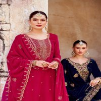 Alok Sanskriti Wholesale Premium Velvet Designer With Work Winter Dress Material