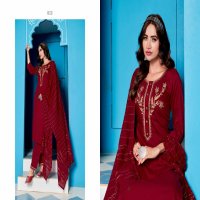 Sweety Prague Wholesale Fancy Chinon Kurti With Bottom And Dupatta