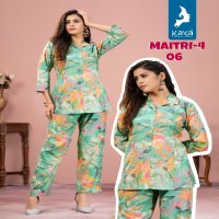 Kaya Maitri Vol-4 Wholesale 2 Piece Cord Set Collection