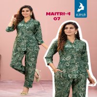 Kaya Maitri Vol-4 Wholesale 2 Piece Cord Set Collection