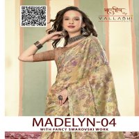 Vallabhi Madelyn Vol-4 Wholesale Fancy Swaroski Work Sarees