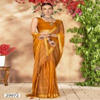 Vallabhi Remi Wholesale Moss Chiffon Indian Sarees