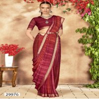 Vallabhi Remi Wholesale Moss Chiffon Indian Sarees