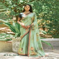 Panache By Bhumi Zuleyka Wholesale Paper Silk Party Wear Sarees