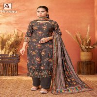 Alok Prisha Wholesale Premium Woolen With Embroidery Winter Dress Material