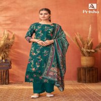 Alok Prisha Wholesale Premium Woolen With Embroidery Winter Dress Material