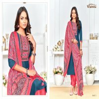 Vishnu Ajjrak Wholesale Vetican Fabrics Dress Material