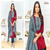 Vishnu Ajjrak Wholesale Vetican Fabrics Dress Material