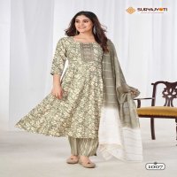 anarkali special vol 1 by suryajyoti capsule print readymade unique ladies suit