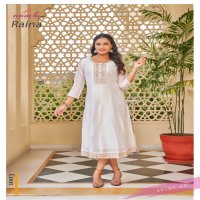 raina by aanchi modal silk readymade stylish long kurti