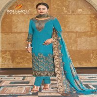 roli moli creation faiza pashmina winter special dress material
