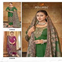 roli moli creation faiza pashmina winter special dress material