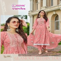 vamika vol 2 by poonam creation rayon print fully stitch fancy combo suit