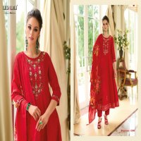begum jaan by lily And lali anarkali style vichitra silk full stitch party wear suit