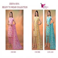 Varni Zeeya Siya Wholesale 3 Piece Kurta Set Collection