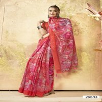 Vallabhi Navita Vol-3 Wholesale Georgette Fabrics Indian Sarees Catalog