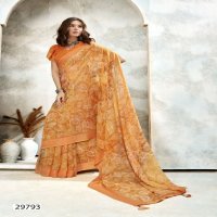 Vallabhi Navita Vol-4 Wholesale Georgette Fabrics Indian Sarees Catalog