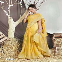 Vallabhi Carvaan Vol-11 Wholesale Brasso Fabrics Ethnic Sarees