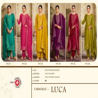 Triple AAA Luca Wholesale Viscos Pashmina Winter Salwar Suits