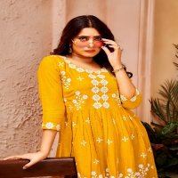 Krishna Nazakat Vol-1 Wholesale Rayon Slub Short Tops Collection
