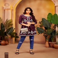 Krishna Nazakat Vol-1 Wholesale Rayon Slub Short Tops Collection