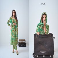 Glossy Simar Musafir Wholesale Pure VIscose Muslin With Embroidery Work Suits