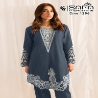 SAFA D.no 1296 Wholesale Luxury Pret Formal Wear Collection