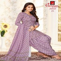 Ganpati Jaipuri Patiyala Special Vol-12 Wholesale Pure Cotton Printed Dress Material