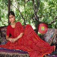 seymore print saawariya colour addition georgette saree exports