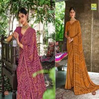 seymore print saawariya colour addition georgette saree exports