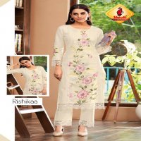 Shruti suit paheli vol 9 readymade cotton linen plus size kurti with pant