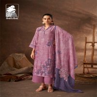 Sahiba Veda Wholesale Unique Muslin Silk Salwar Suits