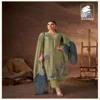 Sahiba Veda Wholesale Unique Muslin Silk Salwar Suits