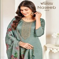 Vishnu Naseeb Vol-2 Wholesale Banglori Silk Salwar Suits