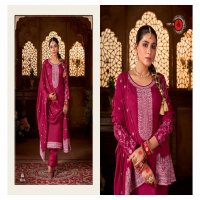 Triple AAA Ria Vol-2 Wholesale Muslin Self Embroidery Work Dress Material