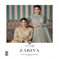 Sayuri Zarina Wholesale Free Size Stitched Gown With Dupatta