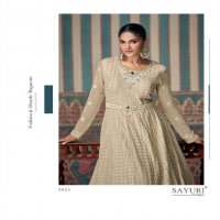 Sayuri Zarina Wholesale Free Size Stitched Gown With Dupatta